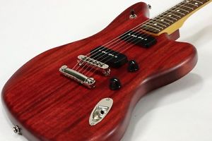 Fender Modern Player Jaguar Red Transparent Electric Free Shipping