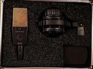 AKG C 414 XL II Condenser Wired Professional Microphone & Accessories