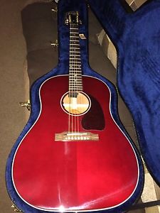 2014 Gibson J45 Wine Red