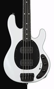 Music Man StingRay 4HH Stealth Bass, Pearl White