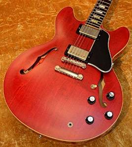 Free Shipping Gibson Memphis 1963 Es-335td VOS '60s Cherry 2015