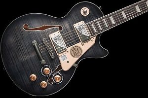 Epiphone Les Paul ES Florentine Pro Trans Black no case