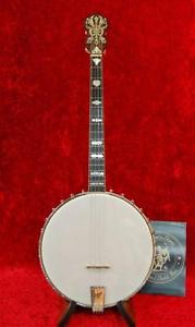 1924 VEGA Tubaphone No.9 Style-X Tenor Banjo Free Shipping Vintage