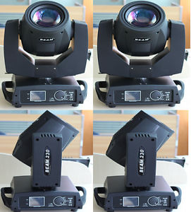 4pcs OSRAM  7R sharp beam moving head light 230W Touch Screen+flightcase