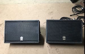 Yamaha CM12V monitors (pair) with cloud 9 padded covers!!! Great shape!!