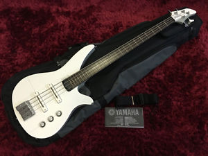 YAMAHA lightest electric bass RBX-4A2 white white soft case strap manual