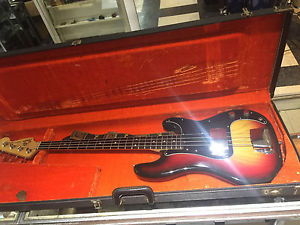 Fender Precision Bass 1978 Sunburst Guitar