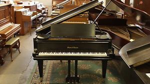 1914 5' 8" Satin Black Model A Mason & Hamlin Grand Piano SN#23343