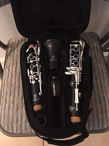 Backun Alpha Bb Clarinet with Silver-plated Keys and Backun MoBa Barrel