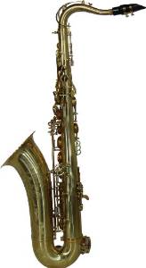 LA Sax Big Lip Series "X" Tenor Saxophone - Unpolished Brass
