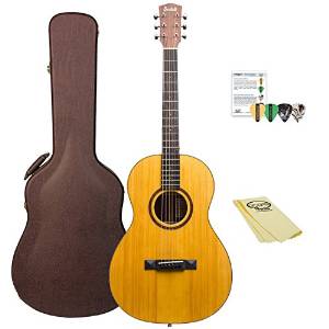 Bedell Guitars Coffee House Natural CH-P-AD/Irn-KIT-1 Parlor Acoustic-Electric Guitar, Kit 1