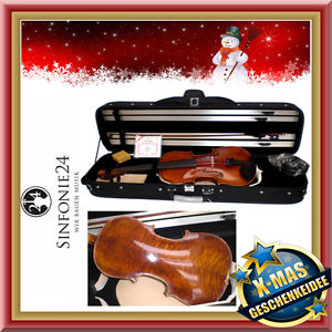 WEIHNACHTSANGEBOT Special Konzert Violine / Geige in 4/4 mit Zubehör,