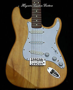 Fender EXTRA-Light Strat Guitar+Warmoth Opt+SRV Pickups+60th Ann. Neck+7 Sounds!