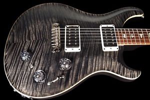2012 PAUL REED SMITH PRS P-22 FLAME TOP w PIEZO & BIRDS P22 ~ BLACK GOLD WRAP