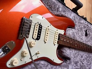 Fender American Elite Stratocaster HSS Shawbucker - Autumn Blaze Metallic
