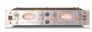 Avalon Design AD2022 Silver | Dual Mono Pure Class A Microphone DI Preamplifier
