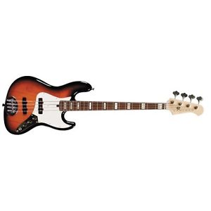 Lakland Skyline Series 44-60 Custom 4-Strings Bass Guitar, Three Tone Sunburst