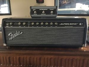 Fender® Super Sonic 60 60W Tube Guitar Amp Head Black by Fender