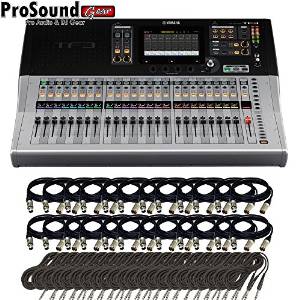 Yamaha TF3 | 24 Channels Digital Mixing Console + Free 24 TRS and XLR cables (ProSoundGear)