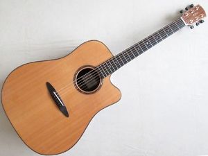 K.Yairi Custom Shop DY-28C NAT w/hard case F/S Guiter Bass From JAPAN #V35