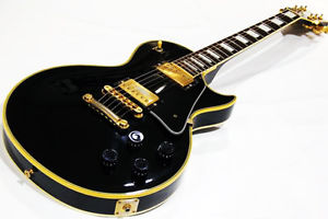 Orville by Gibson LPC-57B Les Paul Custom Made in Japan Electric Guitar All MAHO