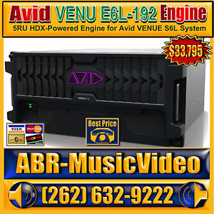 AVID Venu E6L-192 5RU HDX-Powered Engine for Avid VENUE S6L System