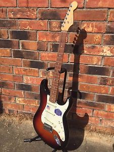 MINT Fender American Deluxe Stratocaster 3-Tone Sunburst with OHSC FREE Shipping