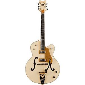 Gretsch G6136TLTV White Falcon Electric Guitar - White Lacquer