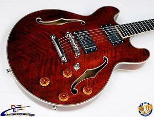 Eastman T184MX Thinline Electric Guitar w/ HSC, Classic Finish, DEMO!! #37578