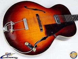 1930's Vintage Gibson L-Series Hollowbody Archtop w/ DeArmond PU & Case! #37201