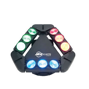 Lot of 2 American DJ Kaos RGBW LED Linear Scanner Centerpiece DJ Effect Light