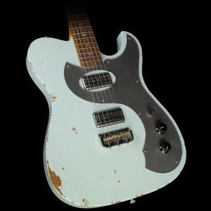 Used 2012 Fano Alt De Facto TC6 Electric Guitar Sonic Blue