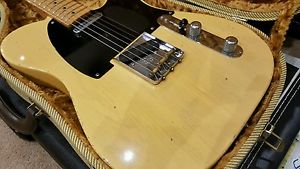 FENDER CUSTOM SHOP NOCASTER 50'S RELIC WITH CASE TELECASTER 2000