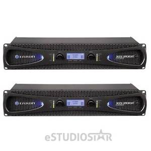Crown Audio XLS 2002 Stereo Power Amplifier (650W at 4 Ohm) (Pair)