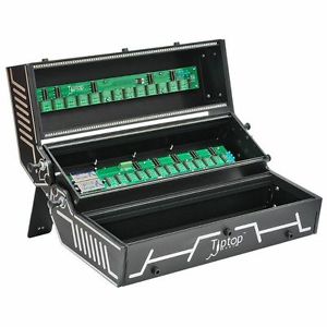 Tiptop Audio Station 252HP Folding Eurorack Module Case (black widow, require...