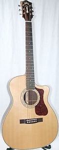 Guild OM-150CE Acoustic-Electric Guitar Natural w/Case BLEM *B2604