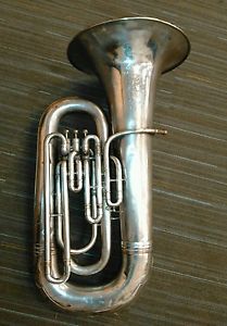Silver Plated Conn Eb Tuba - Made in USA!
