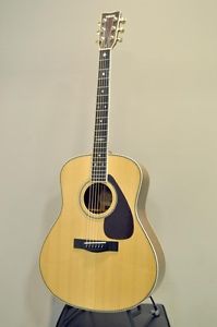 Yamaha L-15 Natural Wood System Original Jumbo Style Body Used Acoustic Guitar