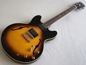 Orville ES-335 VS w/hard case Free shipping Guiter Bass From JAPAN #V29