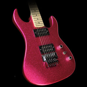 Used 2013 BC Rich USA Handcrafted Gunslinger Guitar GMW Refinished Pink Sparkle