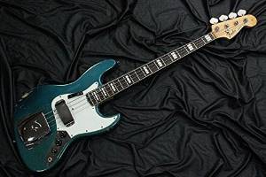 Free Shipping Used Fender USA 1974 Jazz Bass "Original Lake Placid Blue"guitar