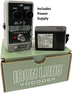 NEW Electro Harmonix Iron Lung Vocoder Pedal w/ AC Vocal Effects Stomp Box EHX