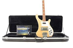2006 Rickenbacker Model 4003 Stereo Bass Guitar - Natural w/ OHSC