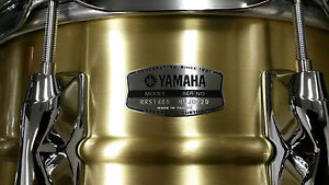 Yamaha Recording Custom 6.5x14 Brass Snare Drum
