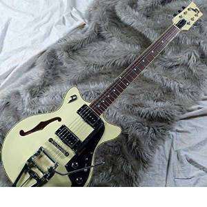 Free Shipping Duesenberg Dtf-fw Starplayer Tv Fullerton (Vintage White All Over)