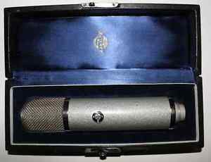 VINTAGE NEUMANN UM57  TUBE CONDENSER MIC .  IN MINT CONDITION . S/N 408 .