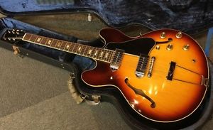 Gibson ES-330TD Sunburst made 1967 Electric Free Shipping