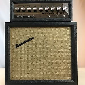 Vtg  60s Danelectro DM-25 Piggyback Combo Electric Guitar Amplifier Excellent