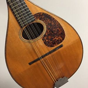 Martin Mandolin Style B 1926 w/Case - Mandolin marked Wurlitzer Label