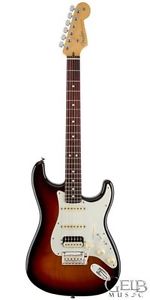 Fender American Standard Strat HSS Shawbucker in 3-Color Sunburst - 0113110700